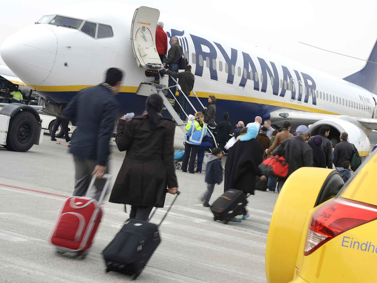 Посадка на самолет Ryanair