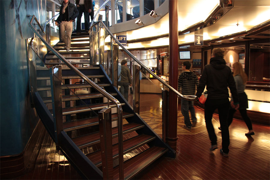 Лестница на пароме