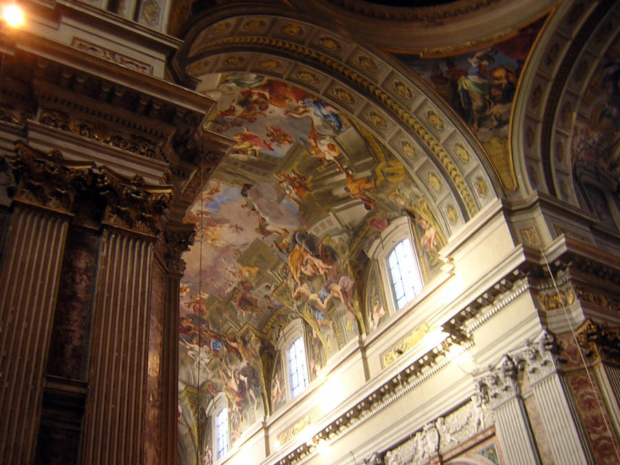 Интерьер церкви Святого Игната