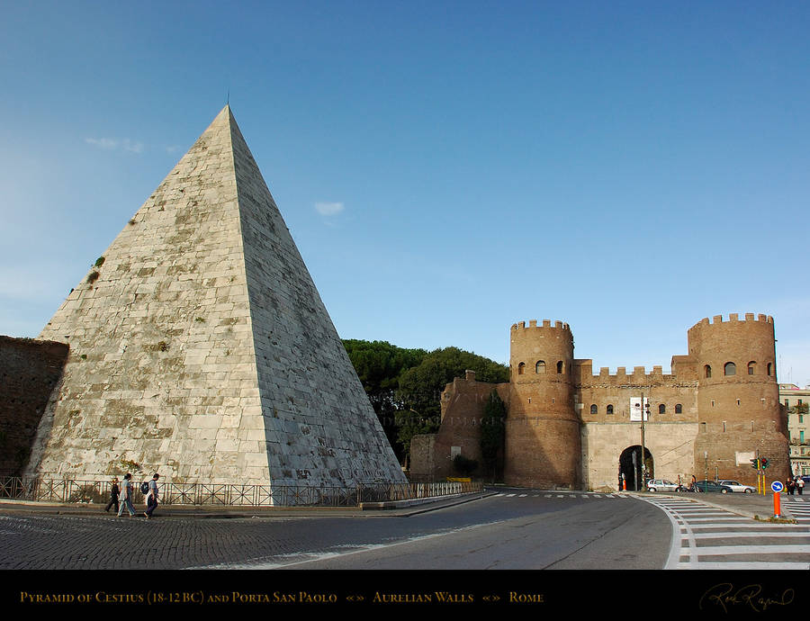 пирамида Цестия в Риме