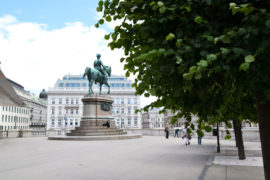 Площадь Альбертина в Вене