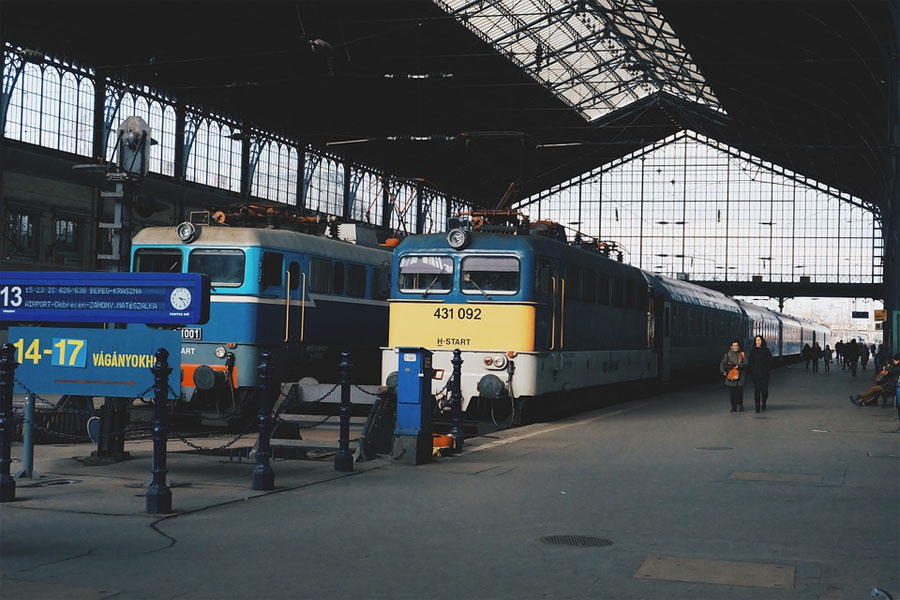 Вокзал в Будапеште