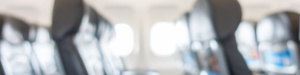 Abstract blur and defocused seat in airplane interior салон салолета