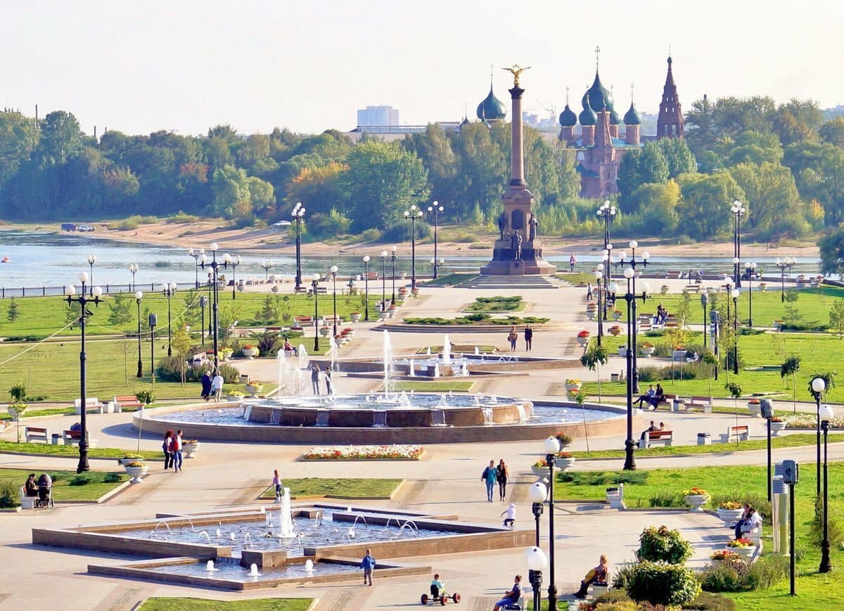 Парк на стрелке