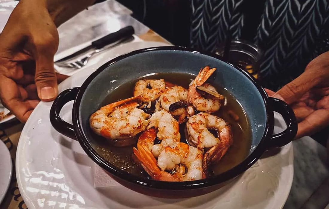 Gambas al Ajillo